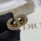 30 MONTAIGNE RING GOLD-FINISH METAL AND SILVER