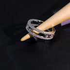 MOVE ROMANE SILVER DIAMOND RING