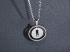 LUCKY MOVE PM NECKLACE SILVER DIAMOND