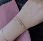MOVE CLASSIQUE 3 DIAMONDS BRACELET