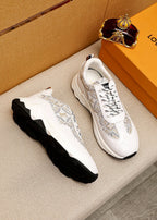 LV MEN'S CASUAL SPORTS SHOE MODEL WHITE