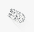 MOVE 10TH DIAMOND OPEN RING