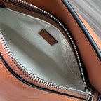 LOE MINI 18 PUZZLE BAG IN GOLD CALFSKIN