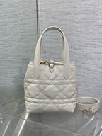 CD Small Toujours Vertical 18cm White Calfskin