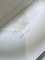 CD Small Toujours Vertical 18cm White Calfskin