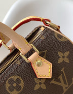 SPEEDY BANDOULIERE NANO 16CM MONOGRAM CANVAS