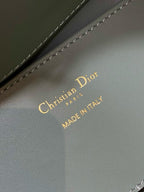 CD Small Toujours Vertical 18cm ROck Gray Calfskin