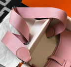 HM Evelyne 28 Togo Bag Pink