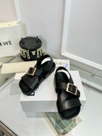 Loewe Ease Buckle Sheepskin Leather 246513