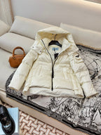Prada 25 Hooded Coat Polyester Down 312061