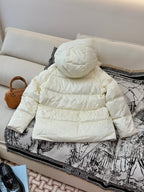 Prada 25 Hooded Coat Polyester Down 312061