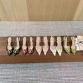 Valentino Five-Colors Open-back Slingback 75 in Cow Patent
