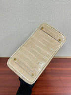 HM BIRKIN 30CM IN BEIGE CROCODILE GOLD HARDWARE