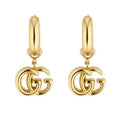 GG HOOP EARRINGS ANTIQUE GOLD