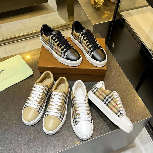Burberry   Low-Top Sneakers Canvas Leather