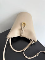 BV 25S Medium Liberta 30cm Beige Calfskin GHW