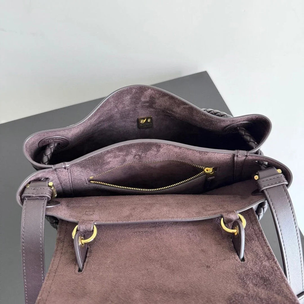 BV Ciao Ciao Bag 26cm In Chocolote Leather