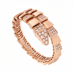 SERPENTI BRACELET PINK GOLD DIAMOND 1