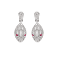 SERPENTI PINK DIAMOND EARRINGS