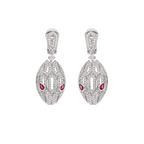 SERPENTI PINK DIAMOND EARRINGS
