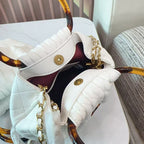 CC 26s Pouch Bag White Calfskin