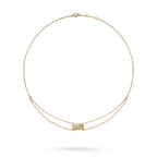 CRUSH GOLD DIAMOND NECKLACE