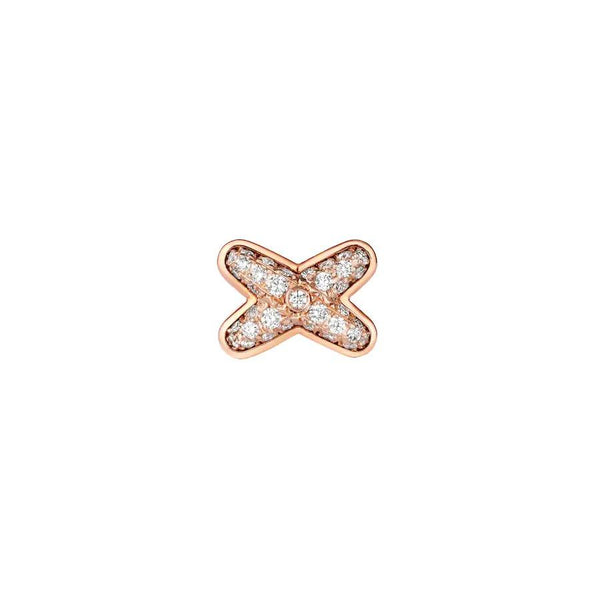 JEUX DE PINK GOLD DIAMOND EARRINGS