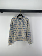 Chanel 2025 Double-C bow Knit Sweater Cashmere 329230
