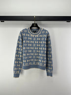 Chanel 2025 Double-C bow Knit Sweater Cashmere 329230