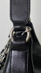 CC vintage hobo bag 31 black lambskin