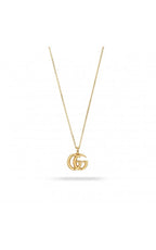 GG PEDANT GOLD NECKLACE