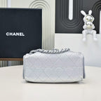 CC Cruise 25/26 Mini Handbag Sliver Caviar Leather
