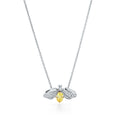 PAPER FLOWERS YELLOW DIAMOND FIREFLY PENDANT