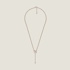 FINESSE PINK GOLD DIAMOND NECKLACE