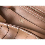 HM Brown Epsom Bearn 17,5 Gusset Wallet