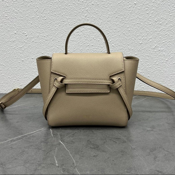 Celine 2026 Pico Belt Bag 16cm Grained Calfskin