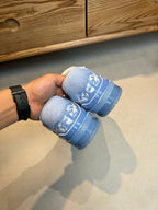 LV TRAINER MONOGRAM DENIM WHITE BLUE SNEAKER