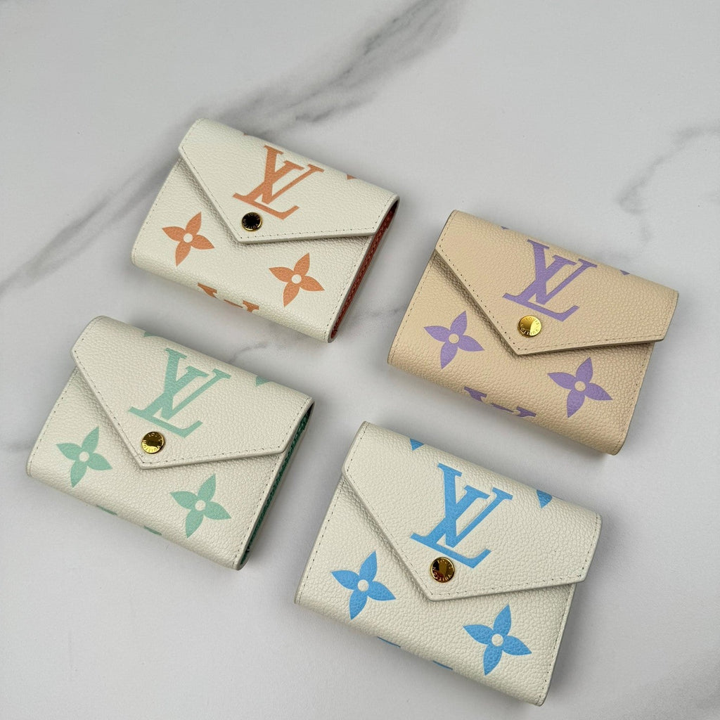 LV M82925 Victorine Wallet Monogram Empreinte Grain Leather 221531