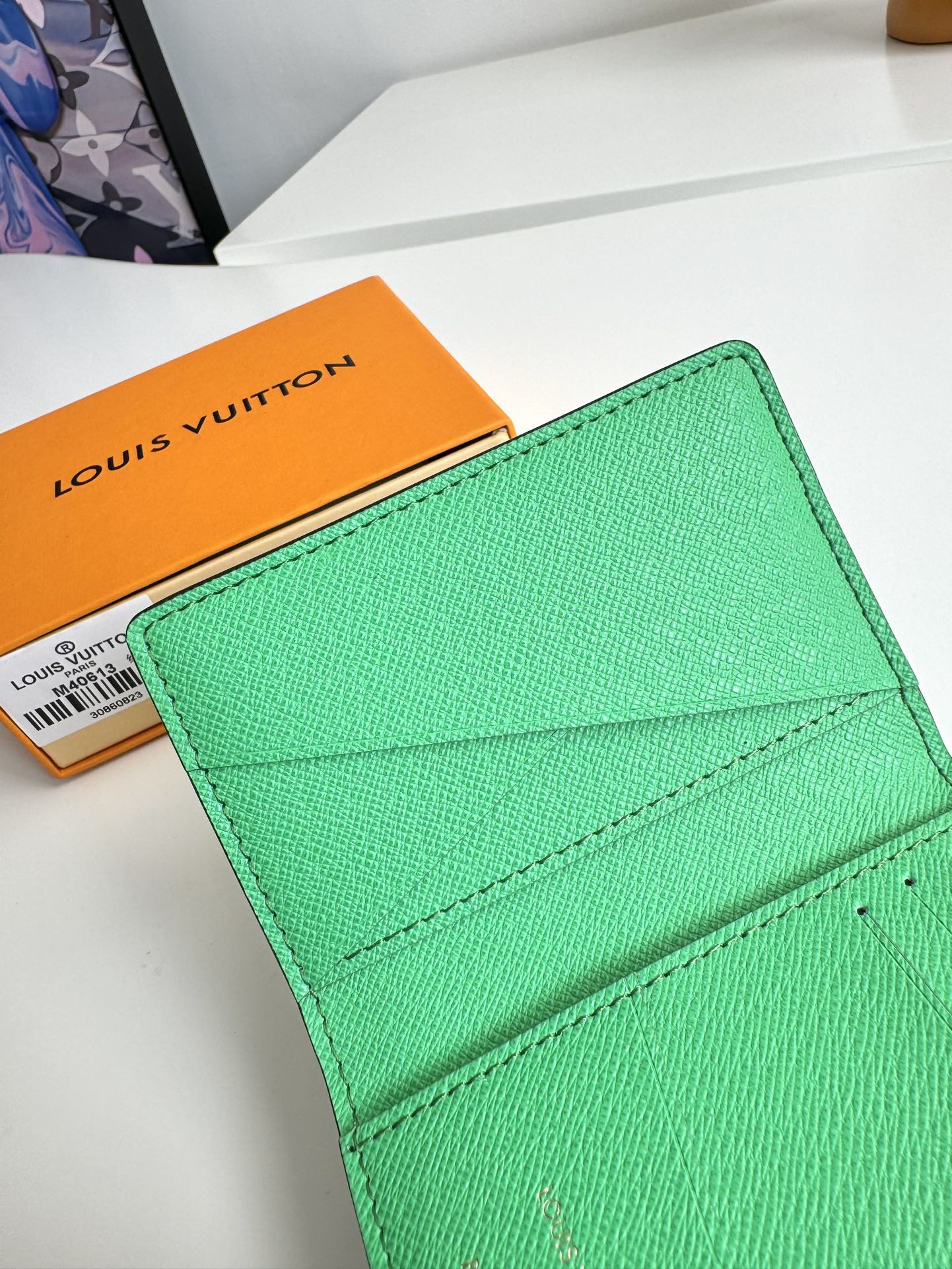LV Pocket Wallet Damier Pop Coated Canvas 221278