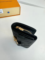 LV Métis Short Wallet Monogram Empreinte Pattern & Cowhile 221353