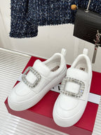 Viv Diamond Buckle Platform Imported Lambskin 189335