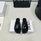 Loewe 25 Transparent Slide PVC Sheepskin 211983