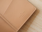 LV Brazza Wallet Monogram Grained Taurillon Cowhide