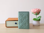 LV Pocket Organizer Monogram Grained Taurillon Cowhide