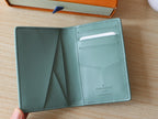 LV Pocket Organizer Monogram Grained Taurillon Cowhide