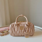 MiuMiu Arcadie matelassé nappa bag leather