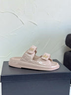 CC 25 Mules Light Pink Lambskin