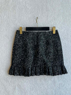 CC 25 Set Tweed Black Polyester Wool