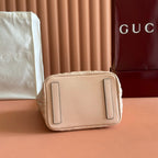 GG 2025 Marmont Tote Bag Pink Sheepskin