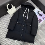 Prada 2025 Long Jacket Re-Nylon Down 322412